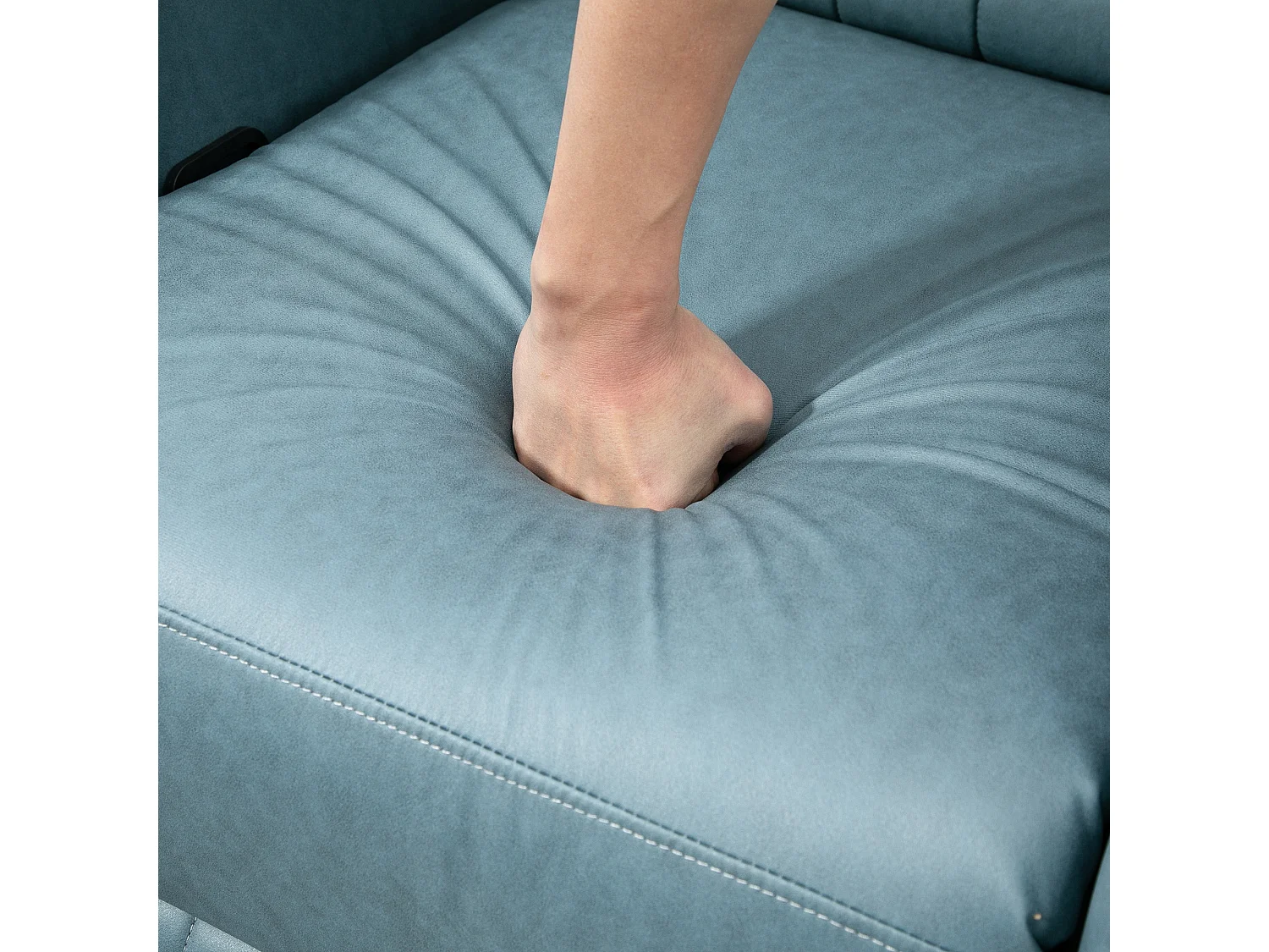 Sillón de masaje azul 79x101x96 cm HOMCOM