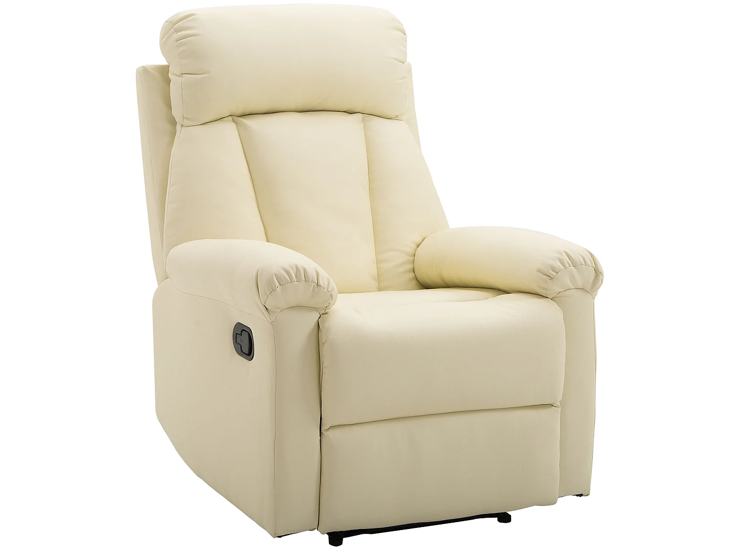 Sillón reclinable blanco 80x97x107 cm HOMCOM
