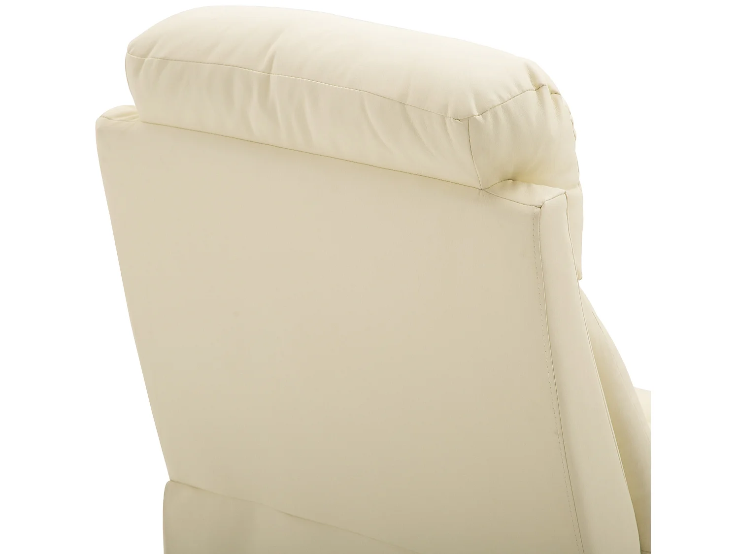 Sillón reclinable blanco 80x97x107 cm HOMCOM