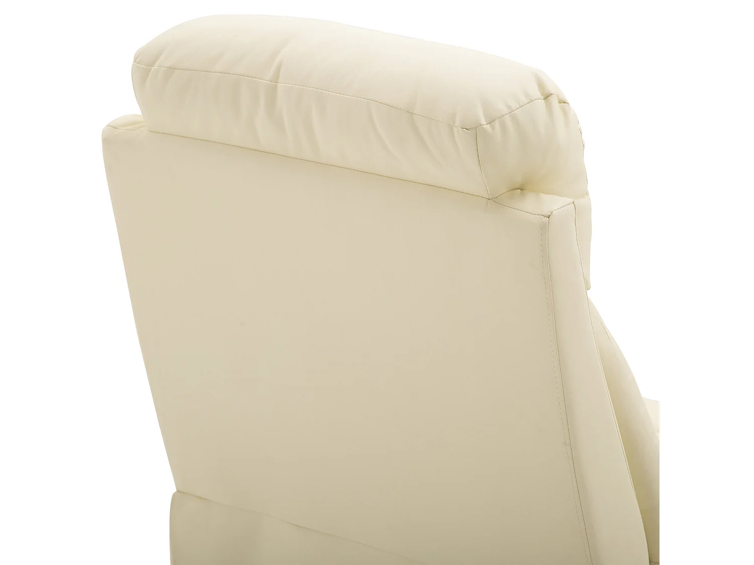 Sillón reclinable blanco 80x97x107 cm HOMCOM
