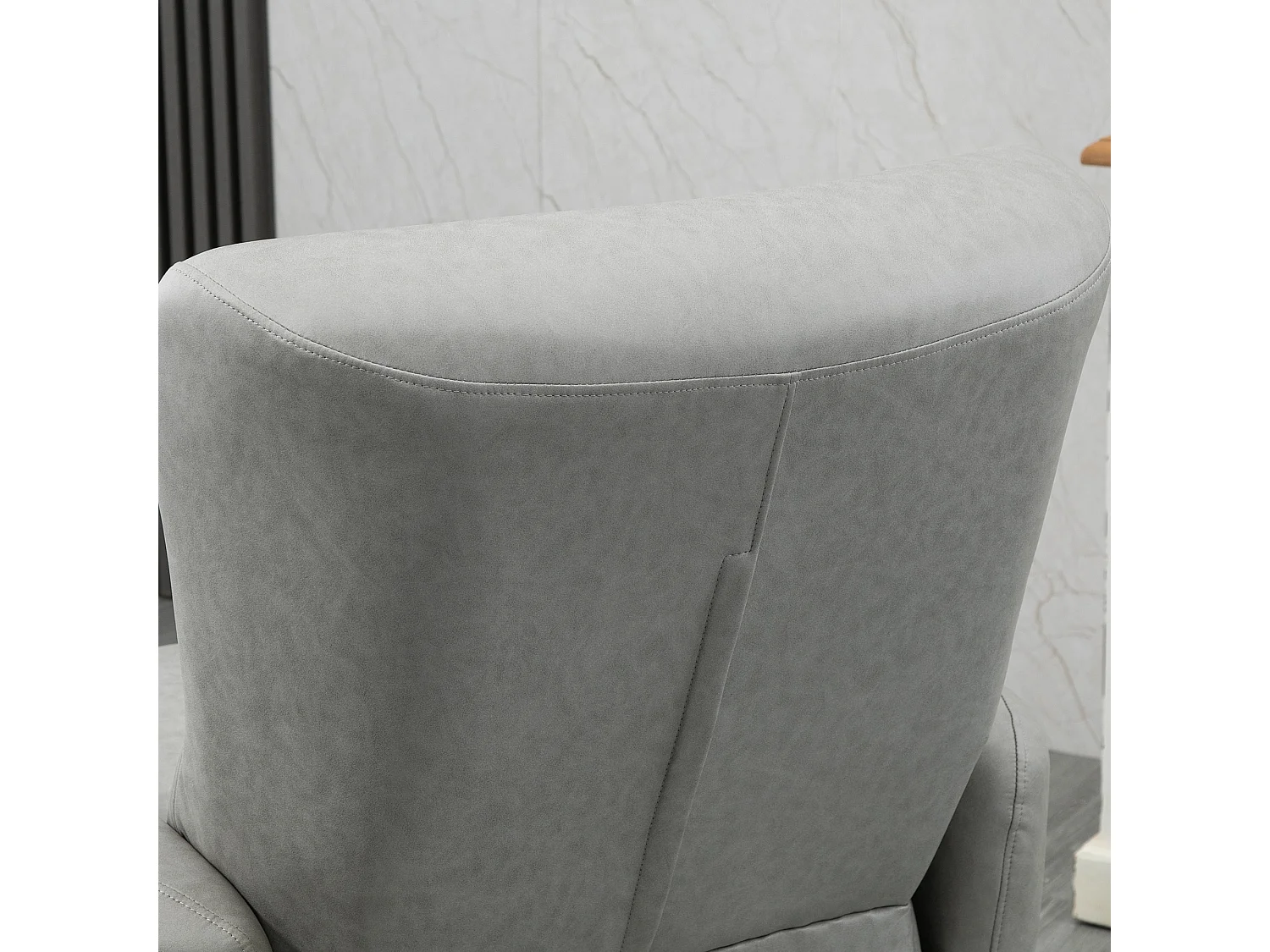 Sillón de masaje gris 79x101x96 cm HOMCOM