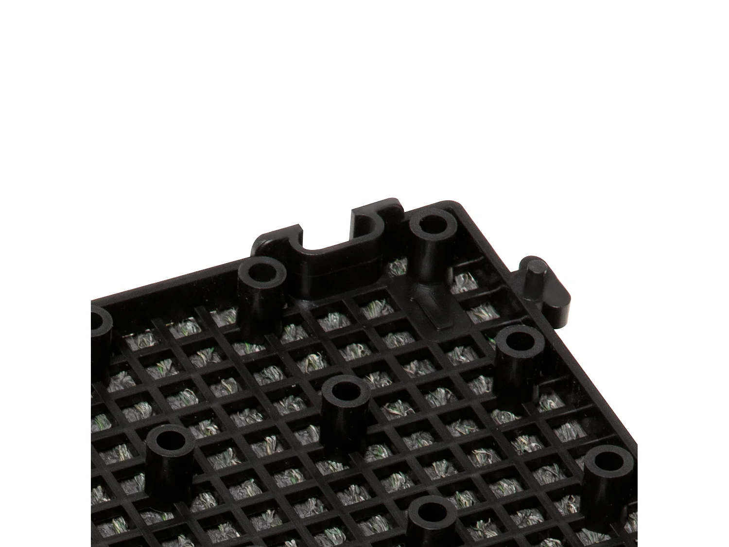 Césped artificial verde 30x30x3.5cm Outsunny