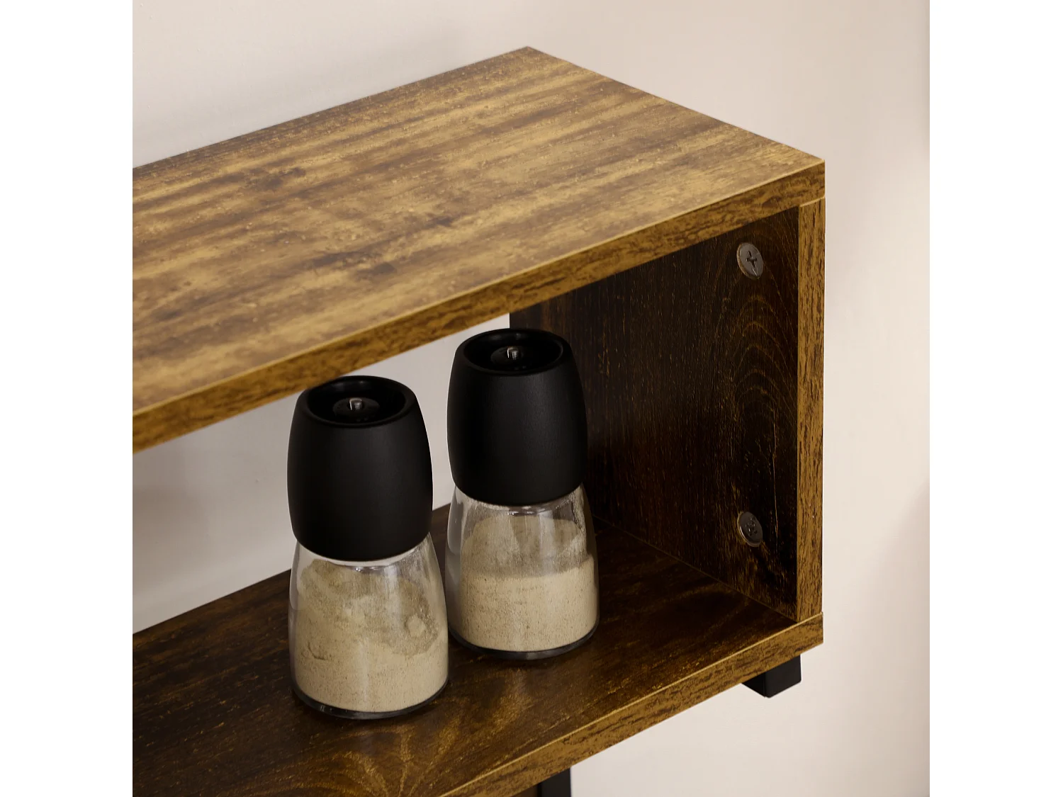 Estantería de cocina marrón rústico 60x42x153 cm HOMCOM