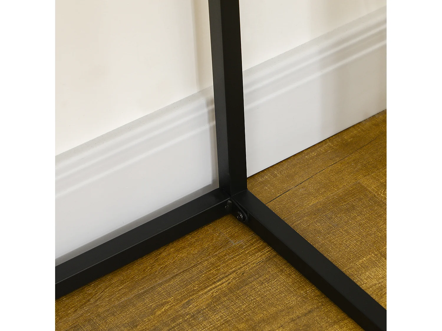 Mesa consola madera natural 80x30x76 cm HOMCOM