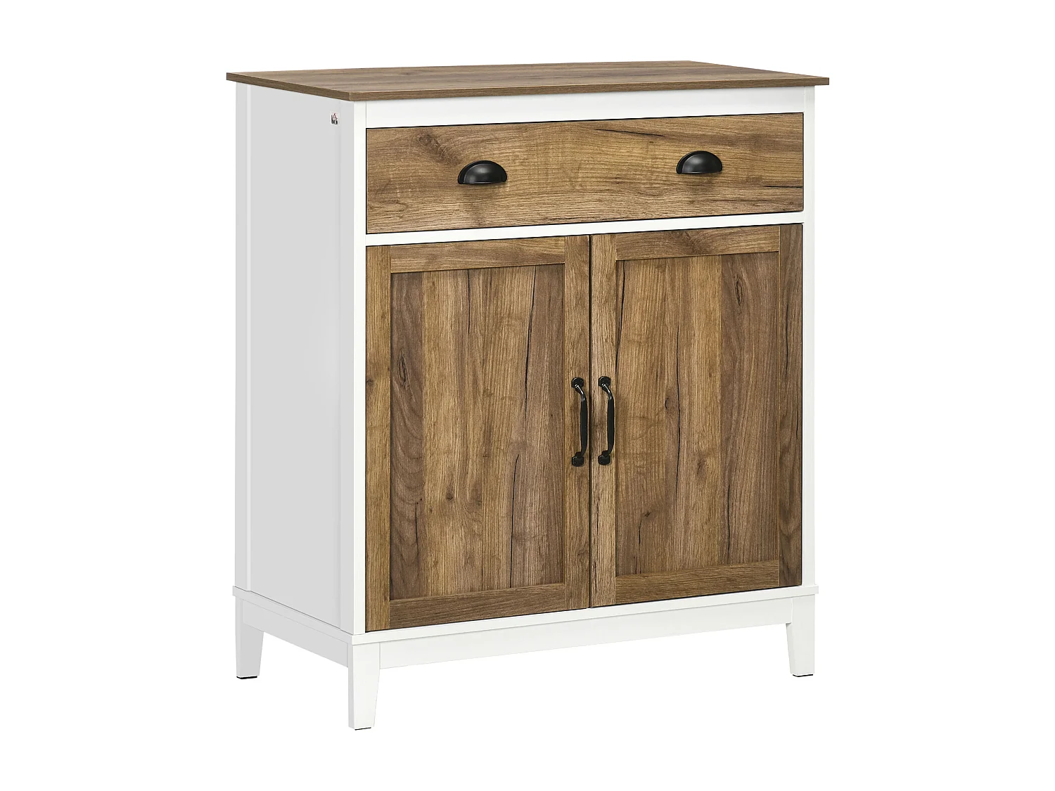 Aparador para salón marrón 78.5x39x89.4 cm HOMCOM