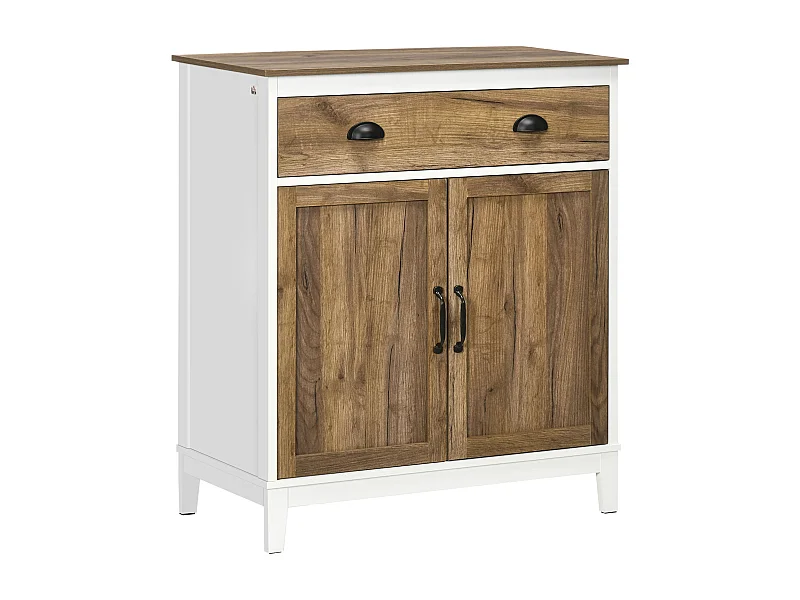 Aparador para salón marrón 78.5x39x89.4 cm HOMCOM