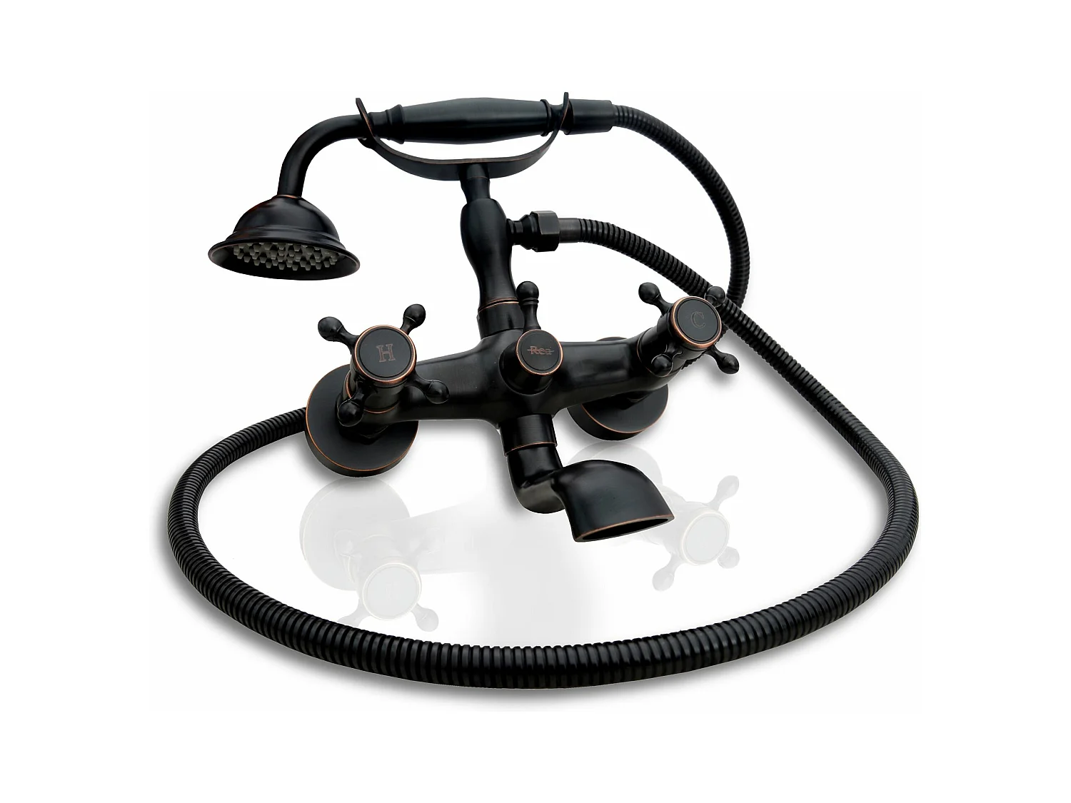 Robinet De Baignoire Rea Retro Black