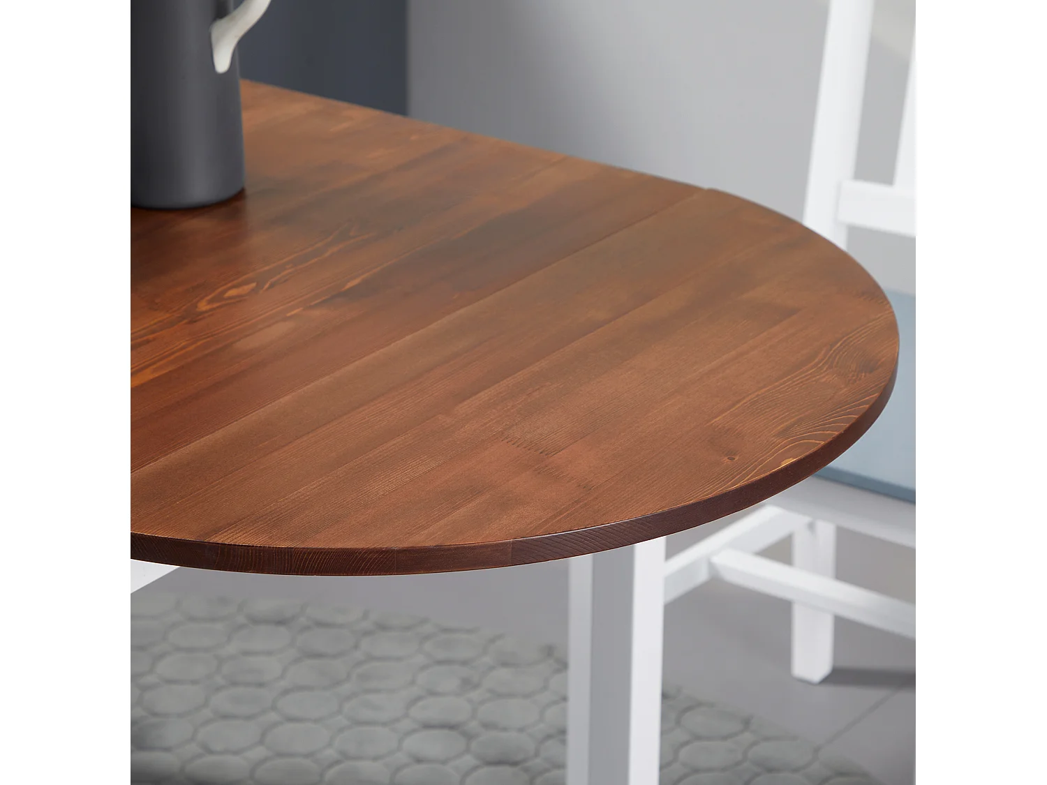 Mesa plegable cocina marrón 140x70x75 cm HOMCOM