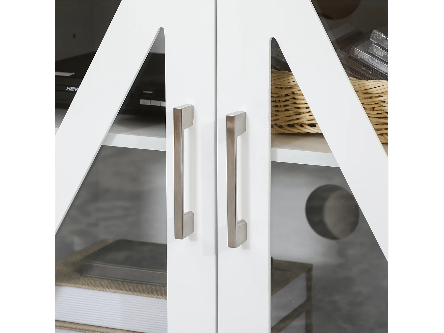 Mueble de tv blanco 130x35x60 cm HOMCOM