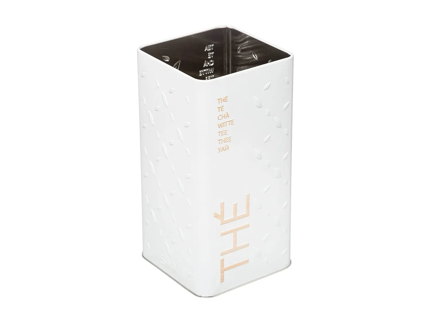 Boîte à Thé en Vrac "Scandi" 17cm Blanc