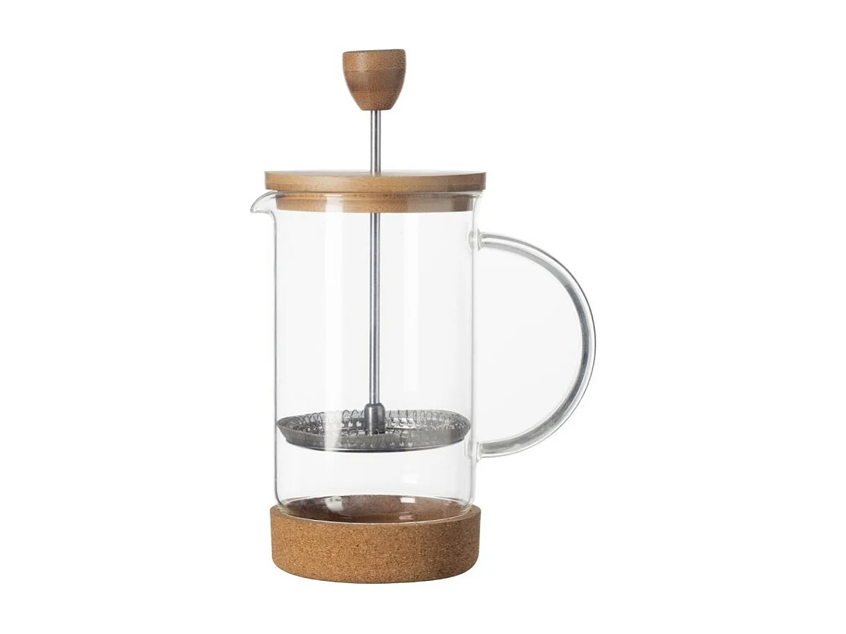 Cafetera de Bambú "Nature" 60cl Moderna y Ecológica