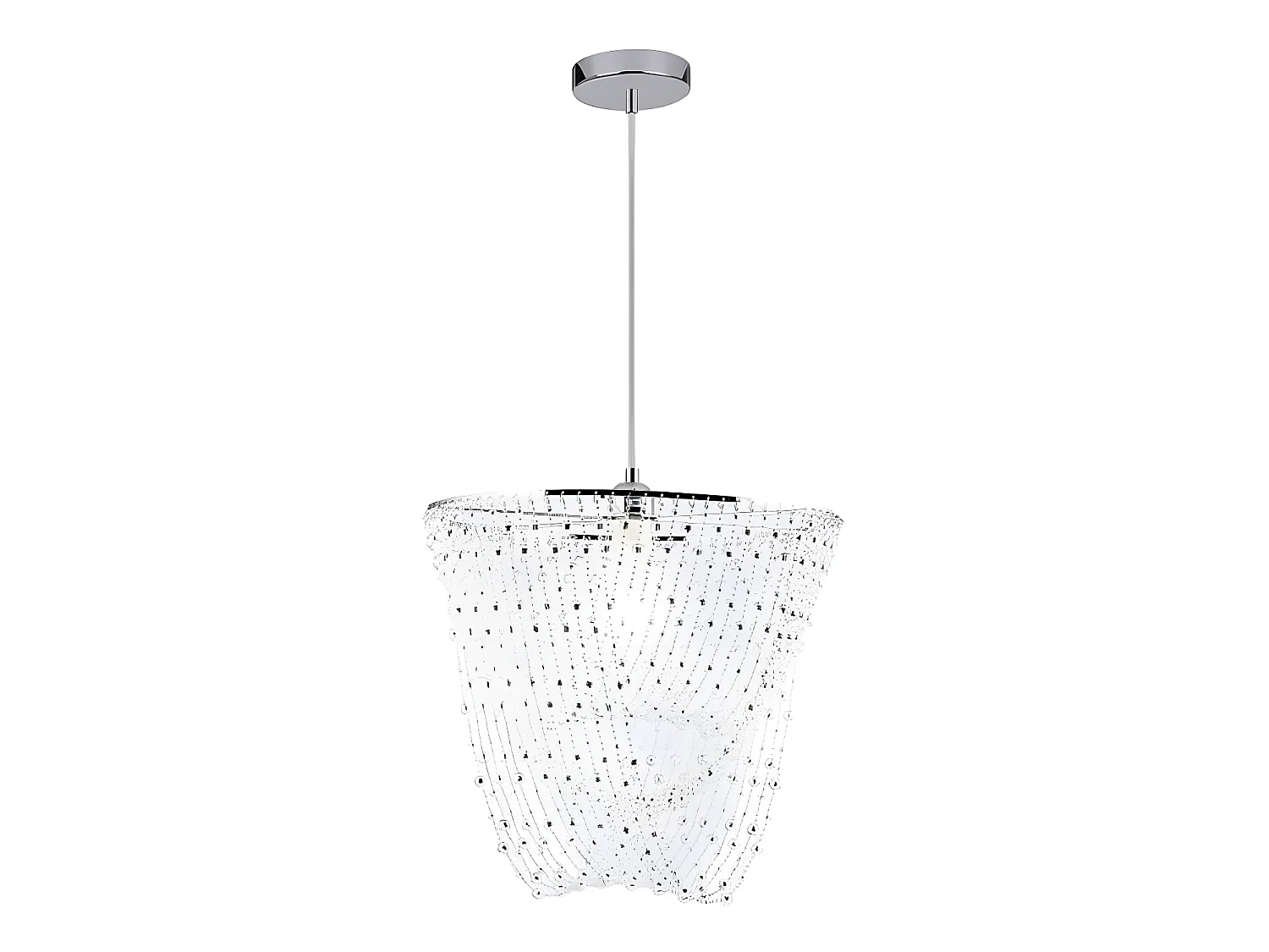 SUSPENSION modèle OTON finition CHROME 1 lumière Alemar