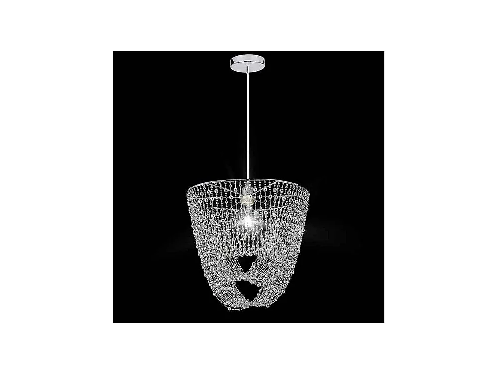 SUSPENSION modèle OTON finition CHROME 1 lumière Alemar