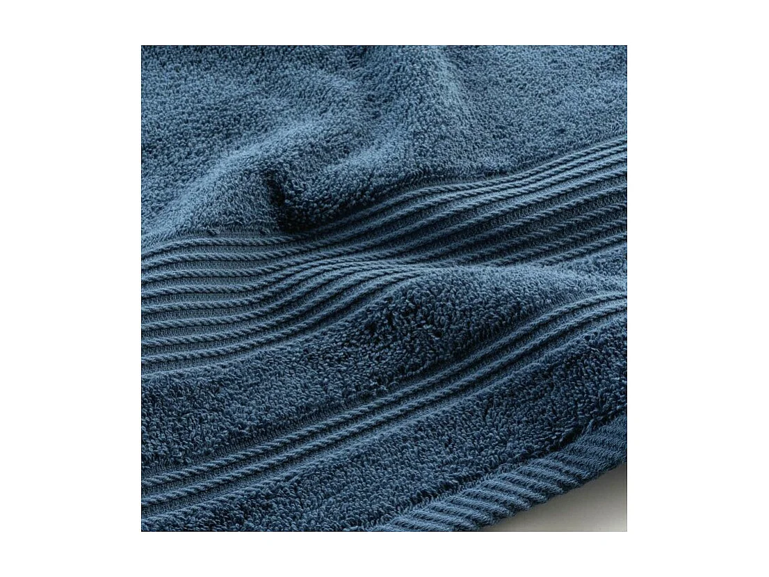 Drap de Douche "Tendresse" 70x130cm Saphir