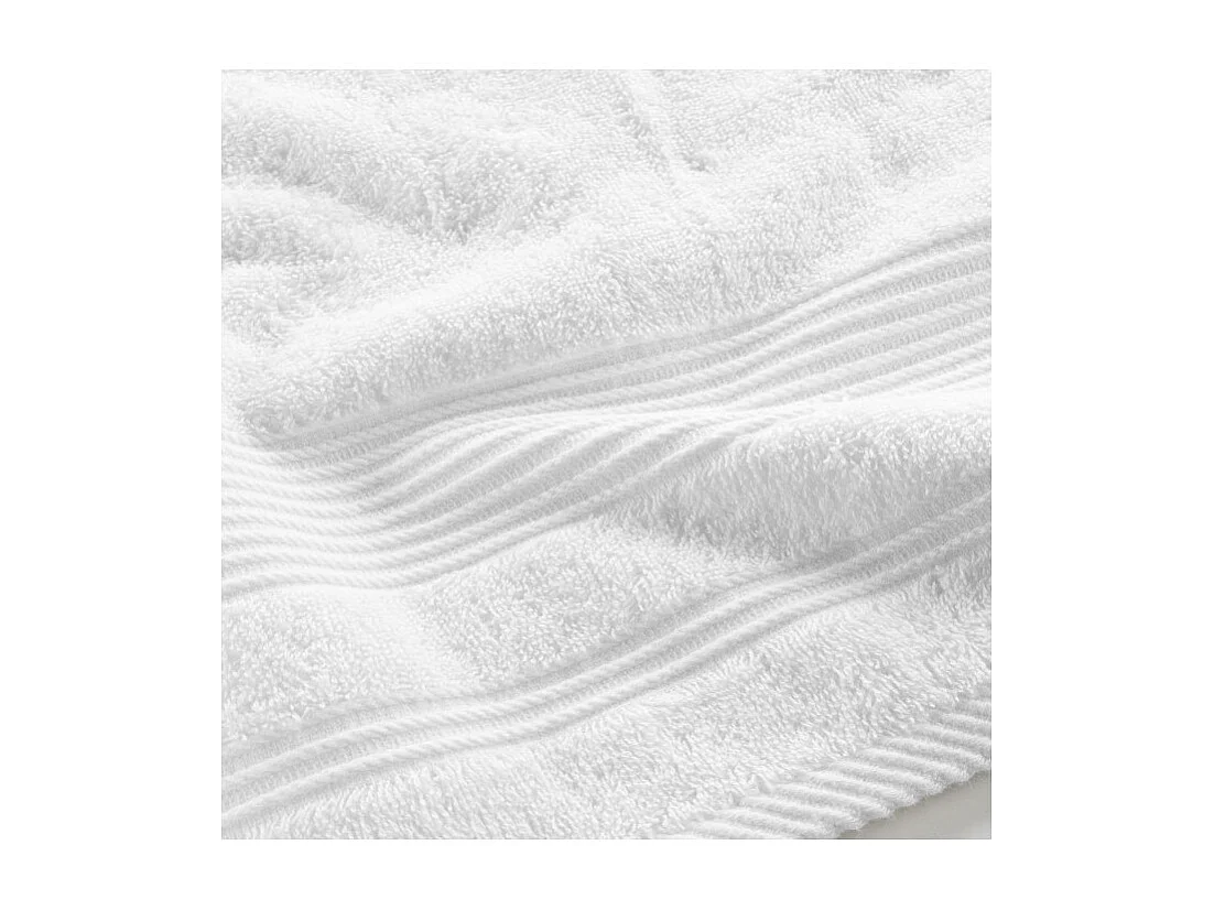 Drap de Douche "Tendresse" 70x130cm Blanc