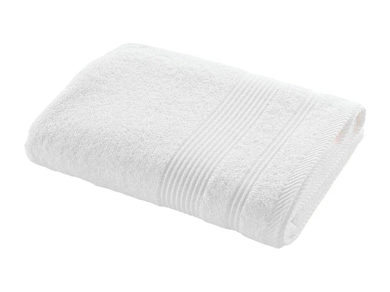 Drap de Douche "Tendresse" 70x130cm Blanc