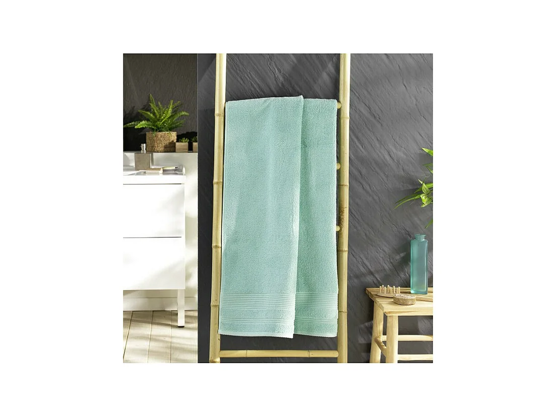 Drap de Douche "Tendresse" 70x130cm Céladon