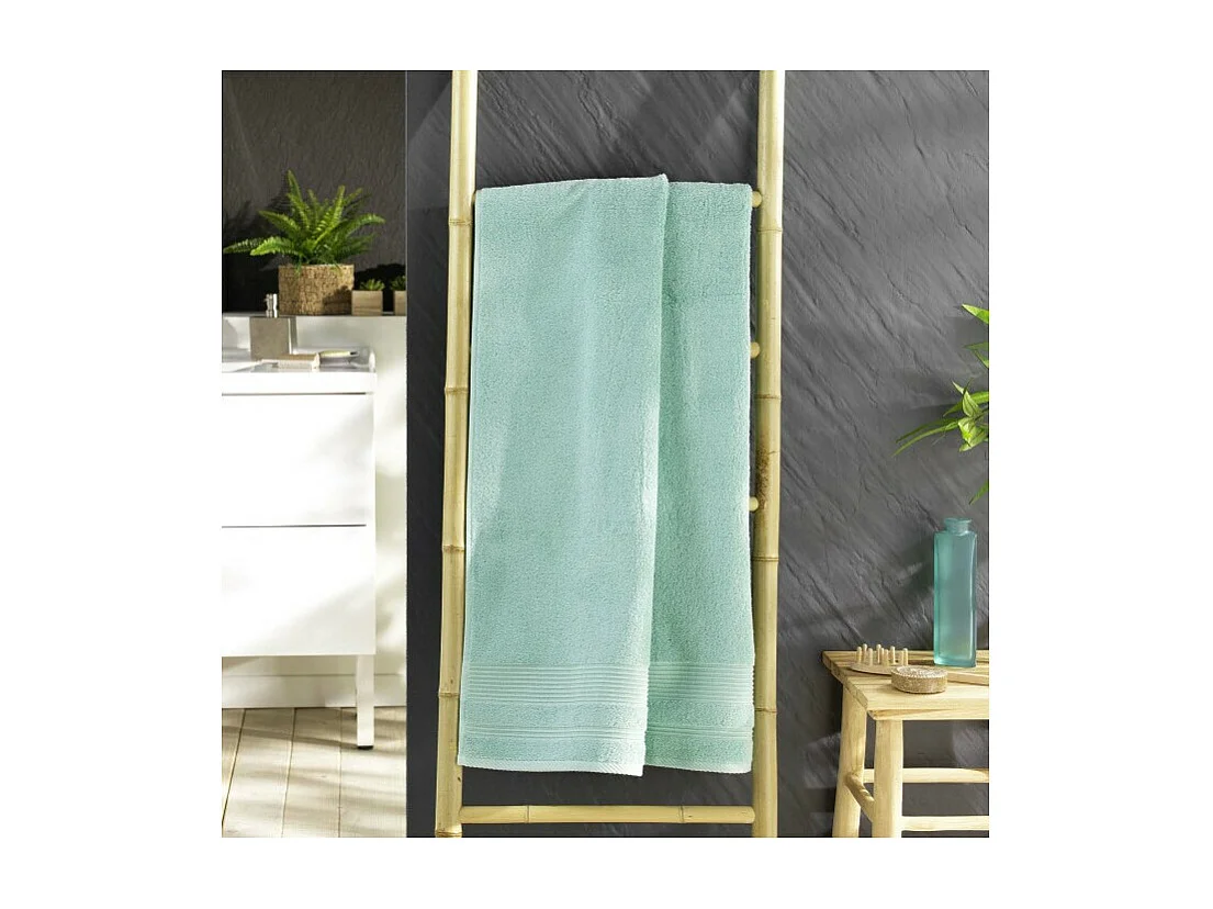Drap de Douche "Tendresse" 70x130cm Céladon