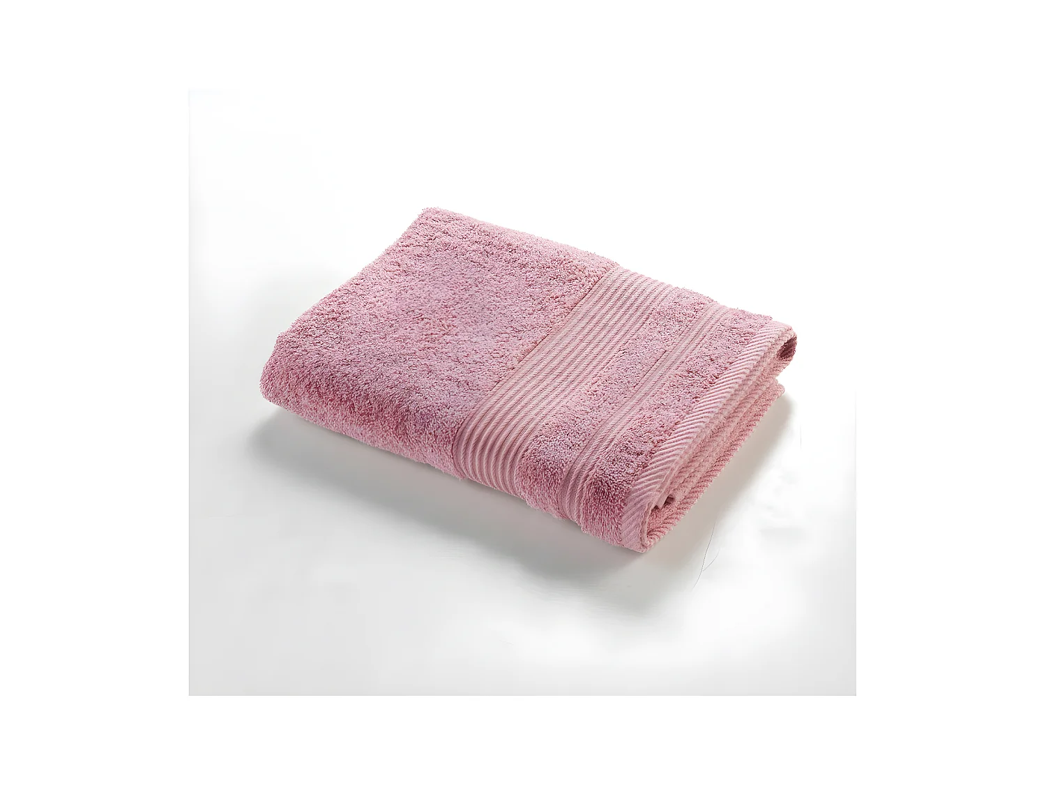 Drap de Douche "Tendresse" 70x130cm Bois de Rose