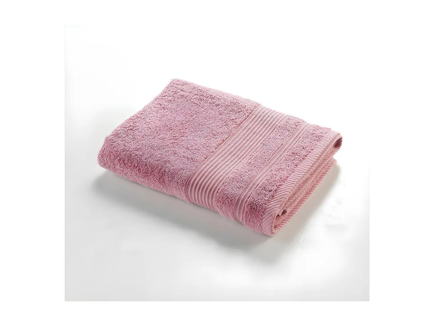 Drap de Douche "Tendresse" 70x130cm Bois de Rose