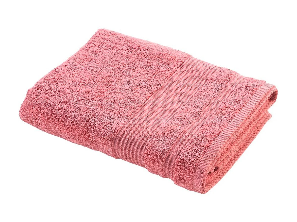 Drap de Douche "Tendresse" 70x130cm Bois de Rose