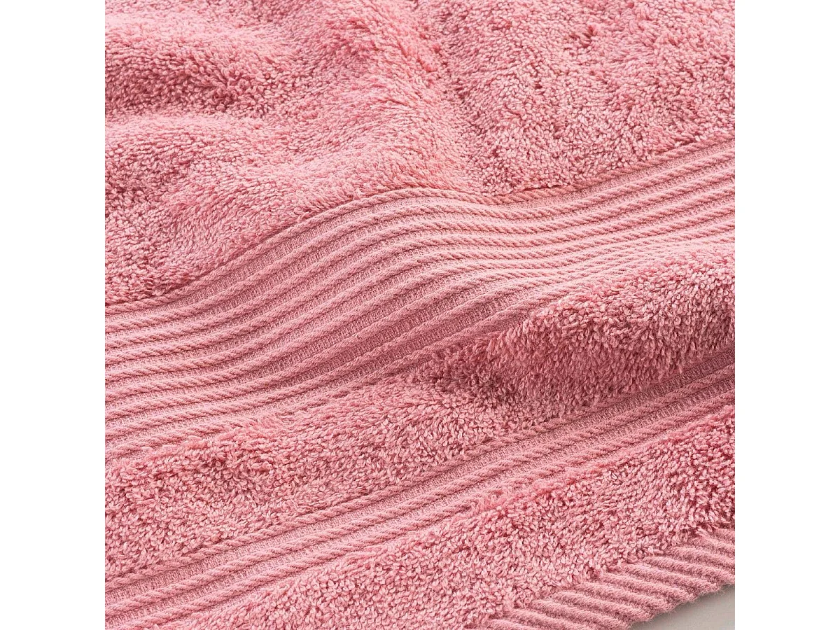 Drap de Douche "Tendresse" 70x130cm Bois de Rose