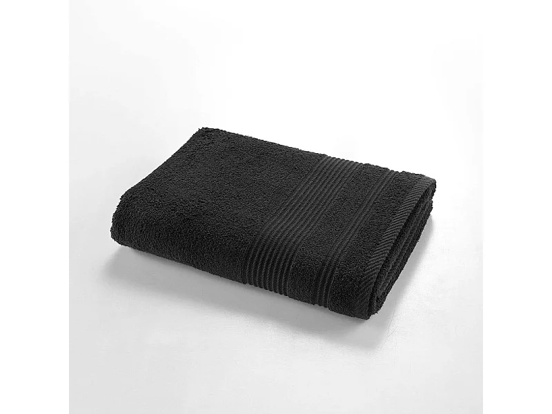Drap de Douche "Tendresse" 70x130cm Noir