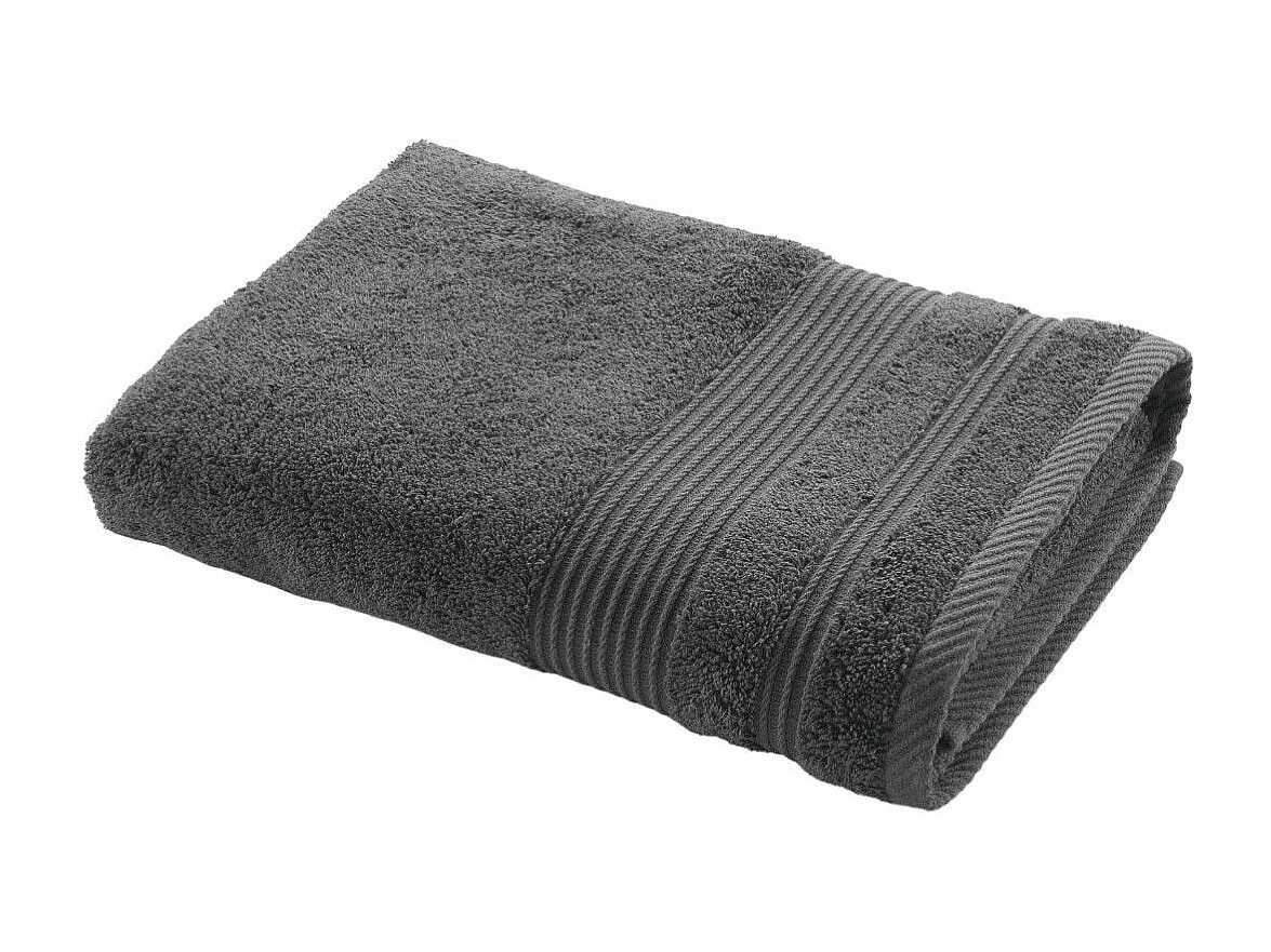 Drap de Douche "Tendresse" 70x130cm Anthracite