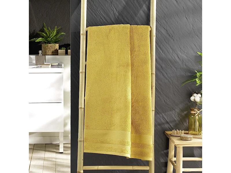 Drap de Douche "Tendresse" 70x130cm Mimosa