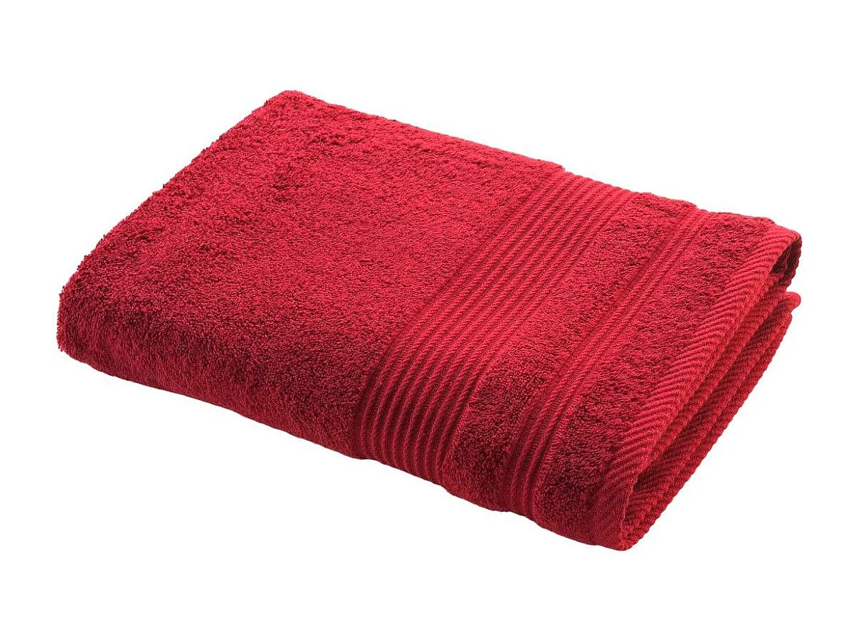 Drap de Douche "Tendresse" 70x130cm Rubis