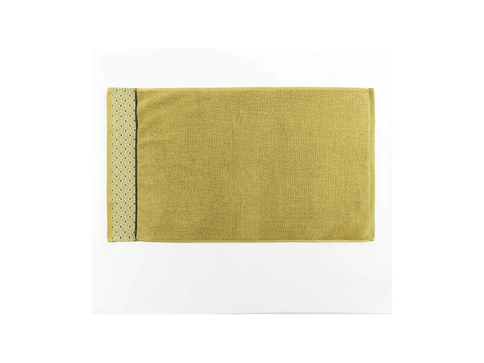 Tapis de Bain Jacquard "Belina" 50x85cm Miel