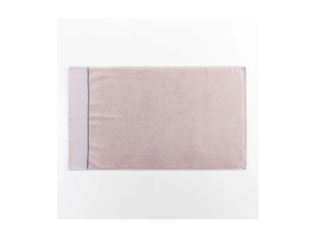 Tapis de Bain Jacquard "Belina" 50x85cm Rose