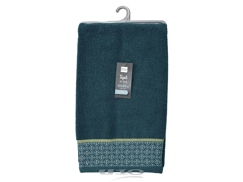 Tapis de Bain Jacquard "Belina" 50x85cm Bleu