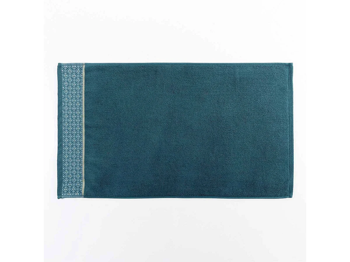 Tapis de Bain Jacquard "Belina" 50x85cm Bleu