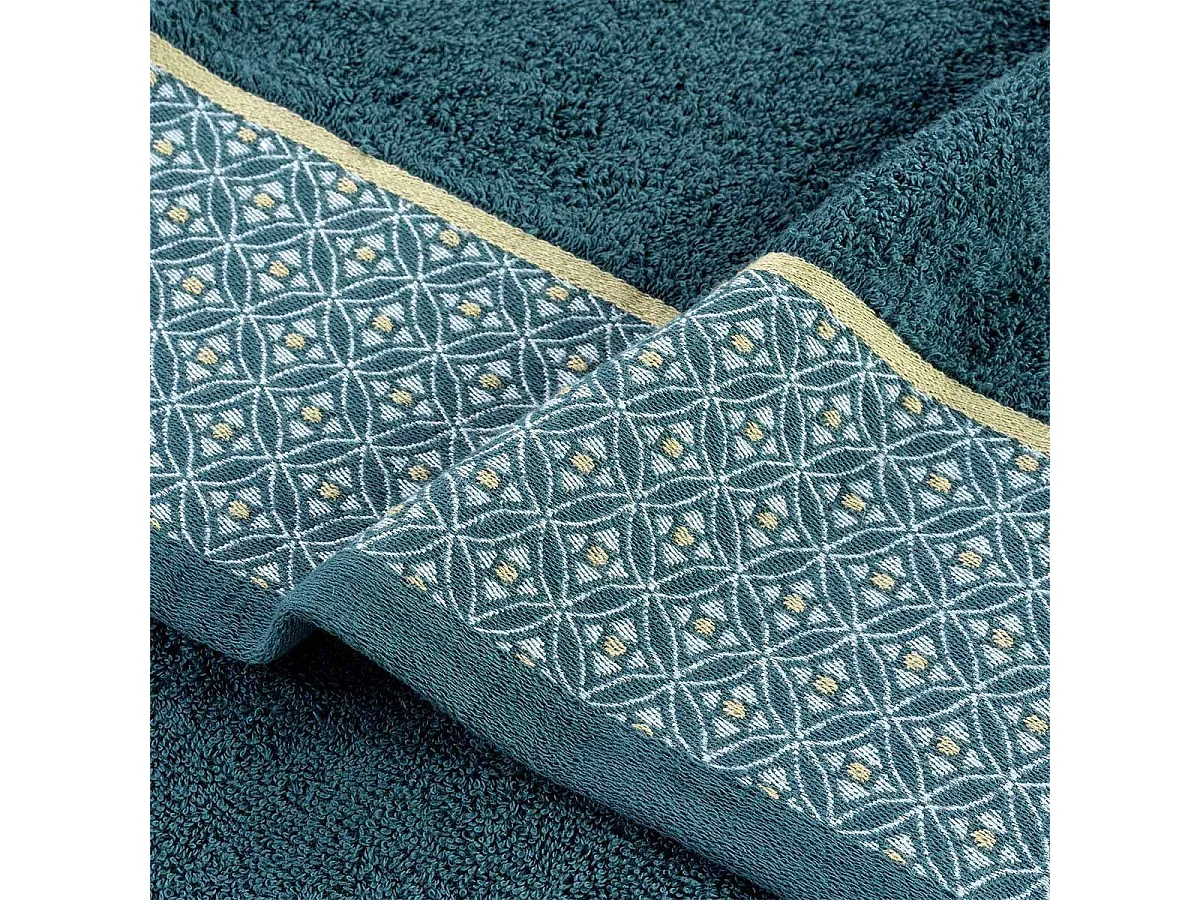 Tapis de Bain Jacquard "Belina" 50x85cm Bleu