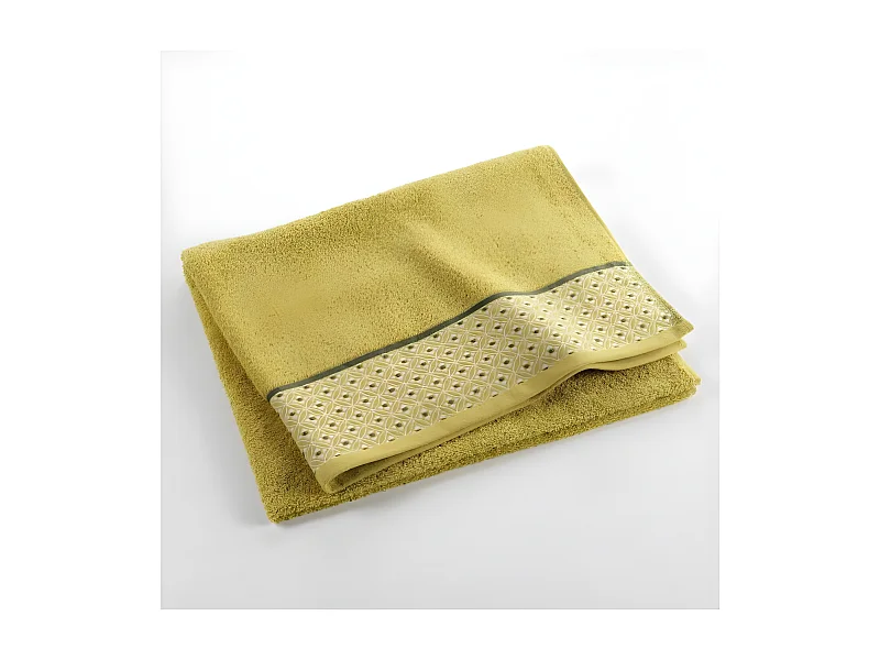 Drap de Bain Jacquard "Belina" 90x150cm Miel