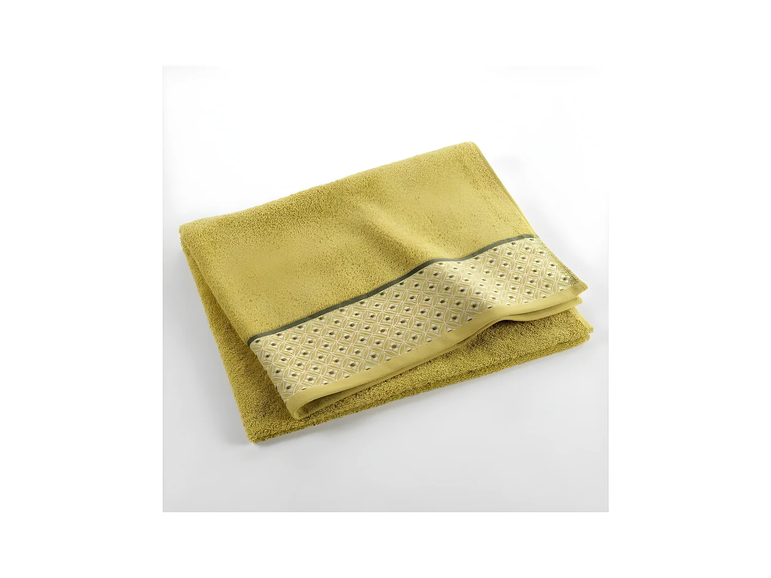 Drap de Bain Jacquard "Belina" 90x150cm Miel