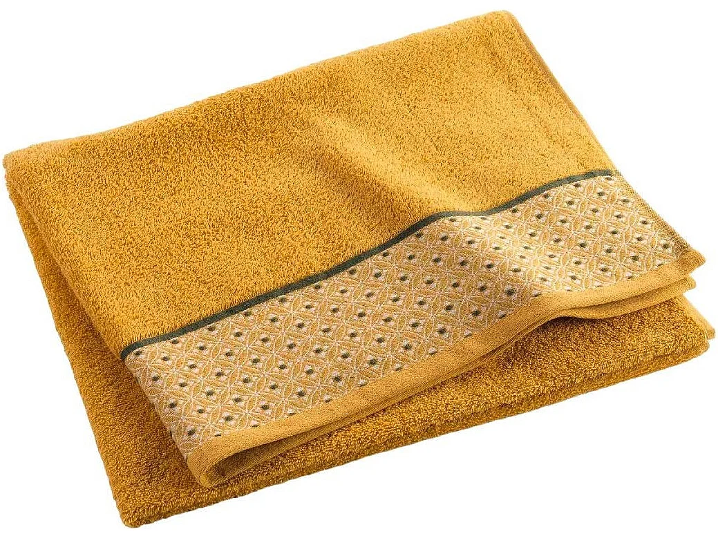 Drap de Bain Jacquard "Belina" 90x150cm Miel