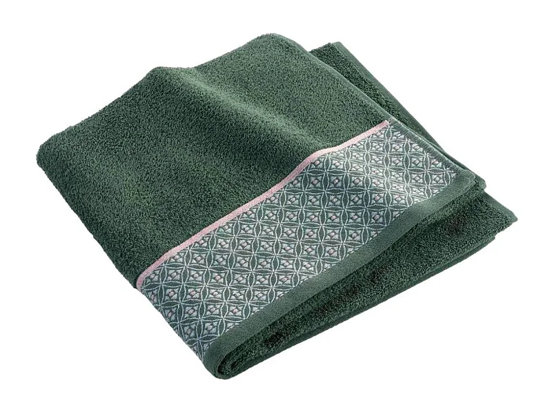 Drap de Douche Jacquard "Belina" 70x130cm Kaki