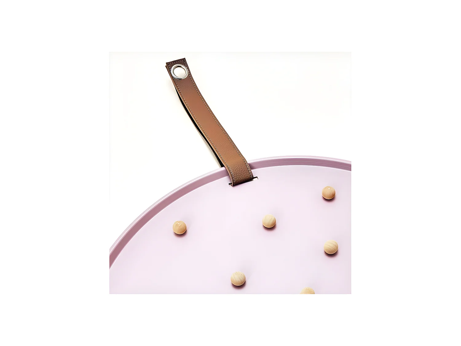 Tableau rond mémo en fer Perky