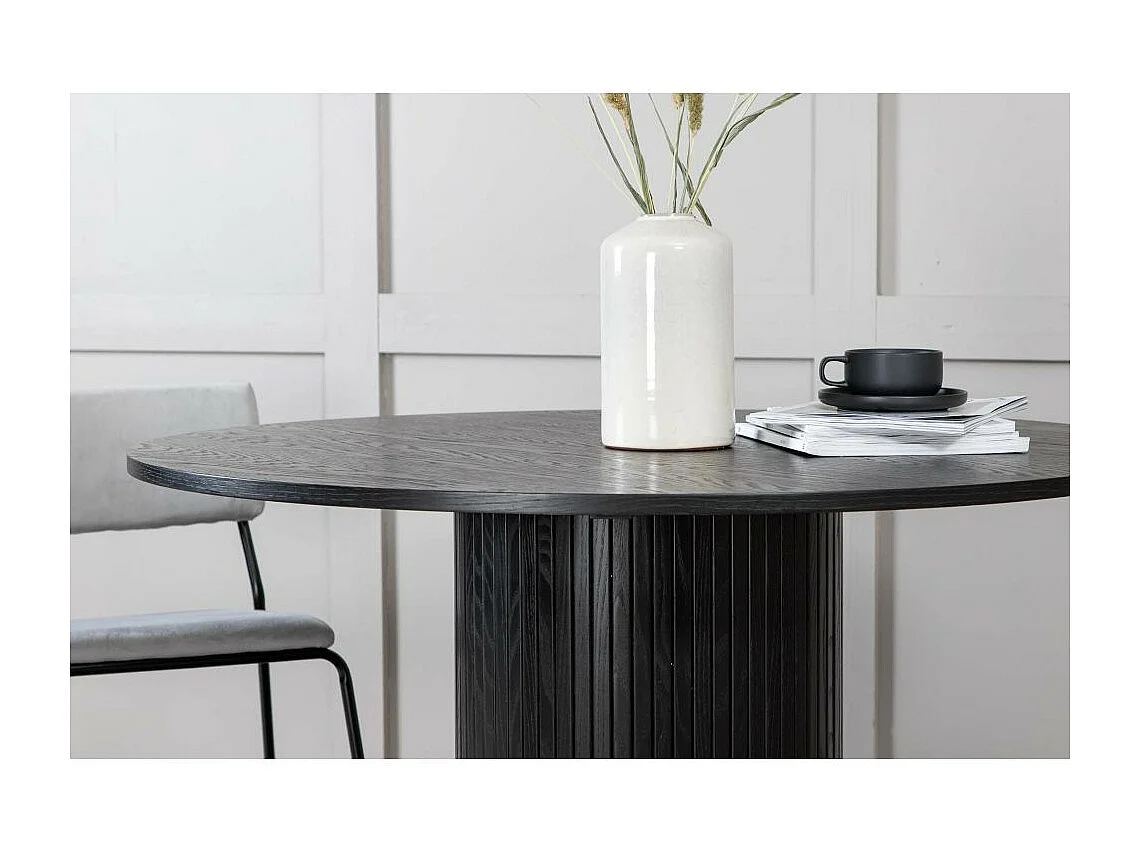 Tavolo rotondo Bianca in MDF 110 cm