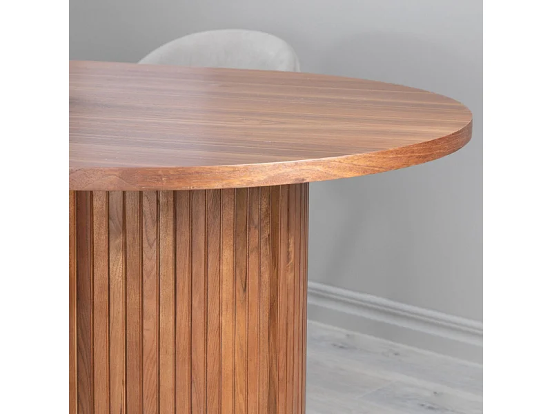 Ovaler Esstisch Bianca 200 x 90 cm