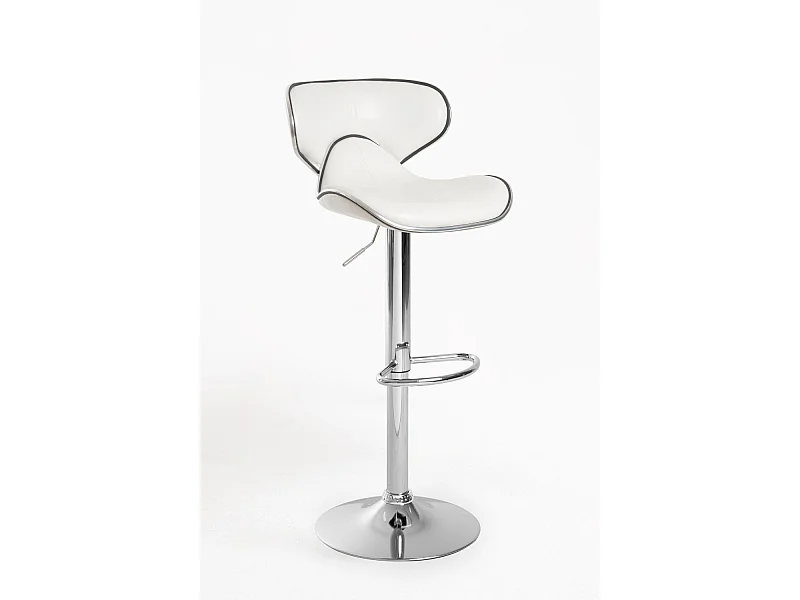 Lote de 2 Taburetes Lester - Blanco