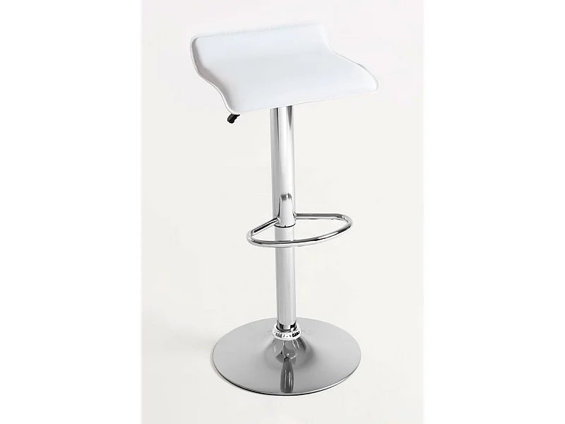 Lote de 2 Taburetes Tim - Blanco