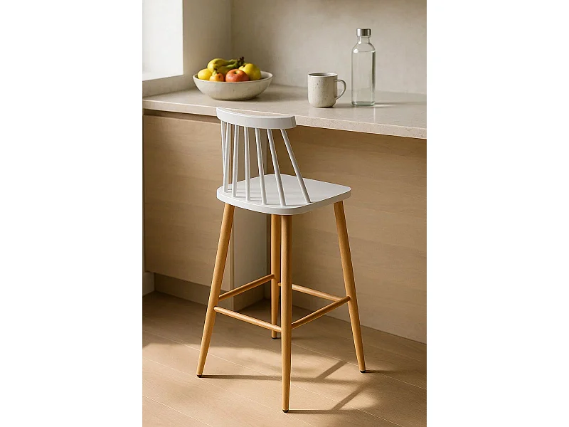 Taburetes Altos - Taburete Bik - Blanco