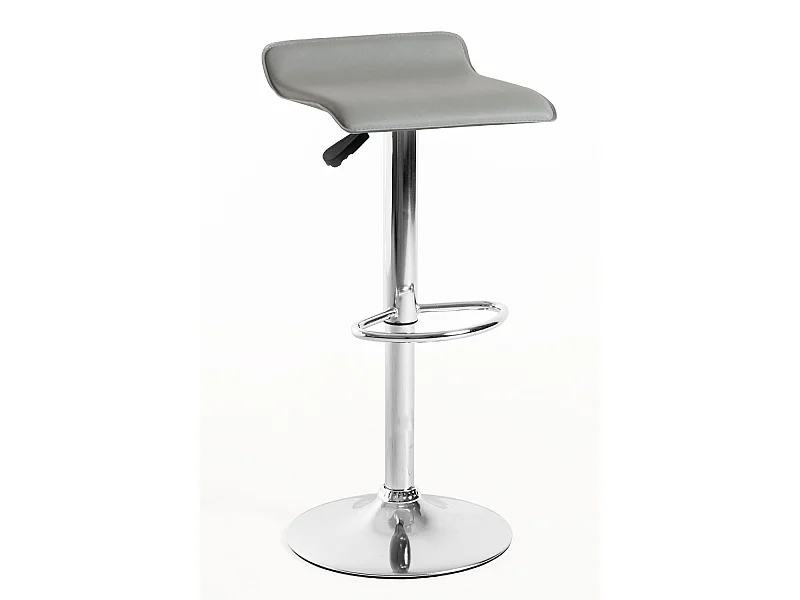 Lote de 6 Taburetes Tim - Gris claro