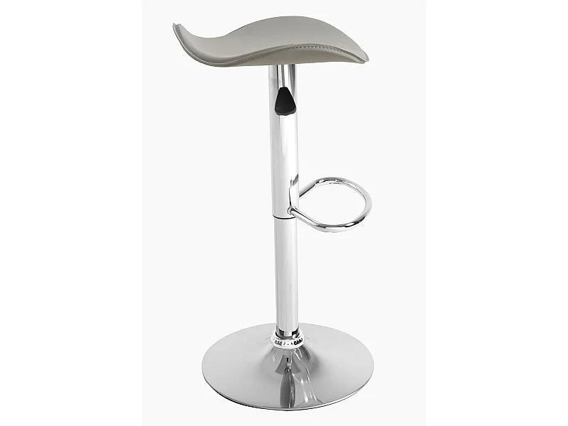 Lote de 4 Taburetes Rox - Gris claro