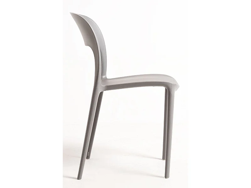 Sillas Jardín - Silla Inis - Gris