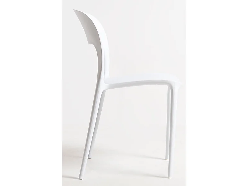 Packs Sillas Jardín - Pack 6 Sillas Inis - Blanco