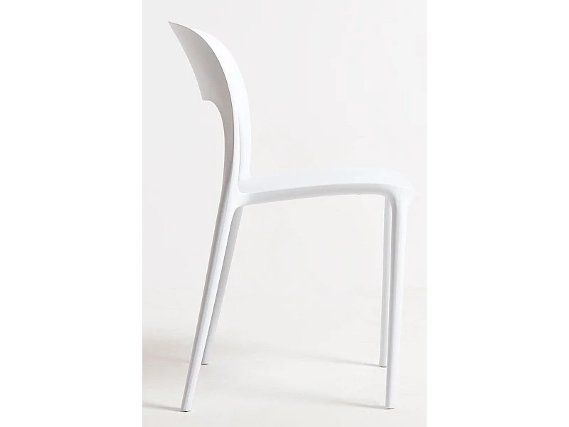 Sillas Jardín - Silla Inis - Blanco